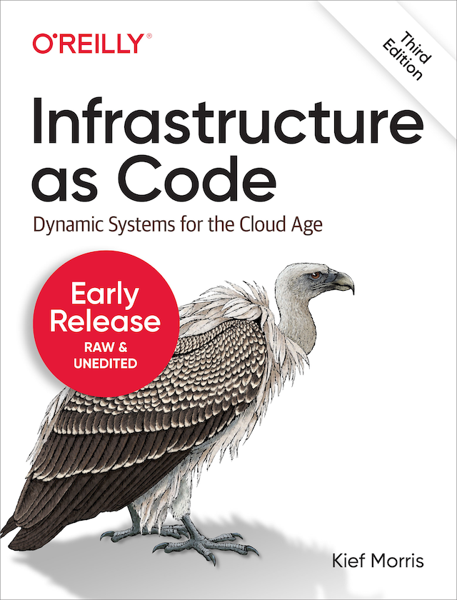 Third edition early release book cover